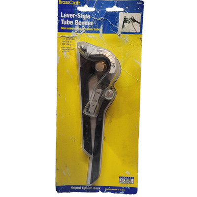 Brass Craft 1/4-in, 5/16-in and 3/8-in OD Lever Action Tube Bender T408 NEW