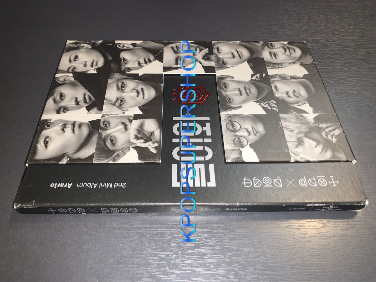 Topp Dogg 2nd Mini Album Arario CD Photobook Good Rare OOP Promo
