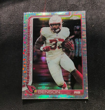 2024 Topps Chrome Trey Benson Rookie #7 Arizona Cardinals NFL Card. rookie card picture