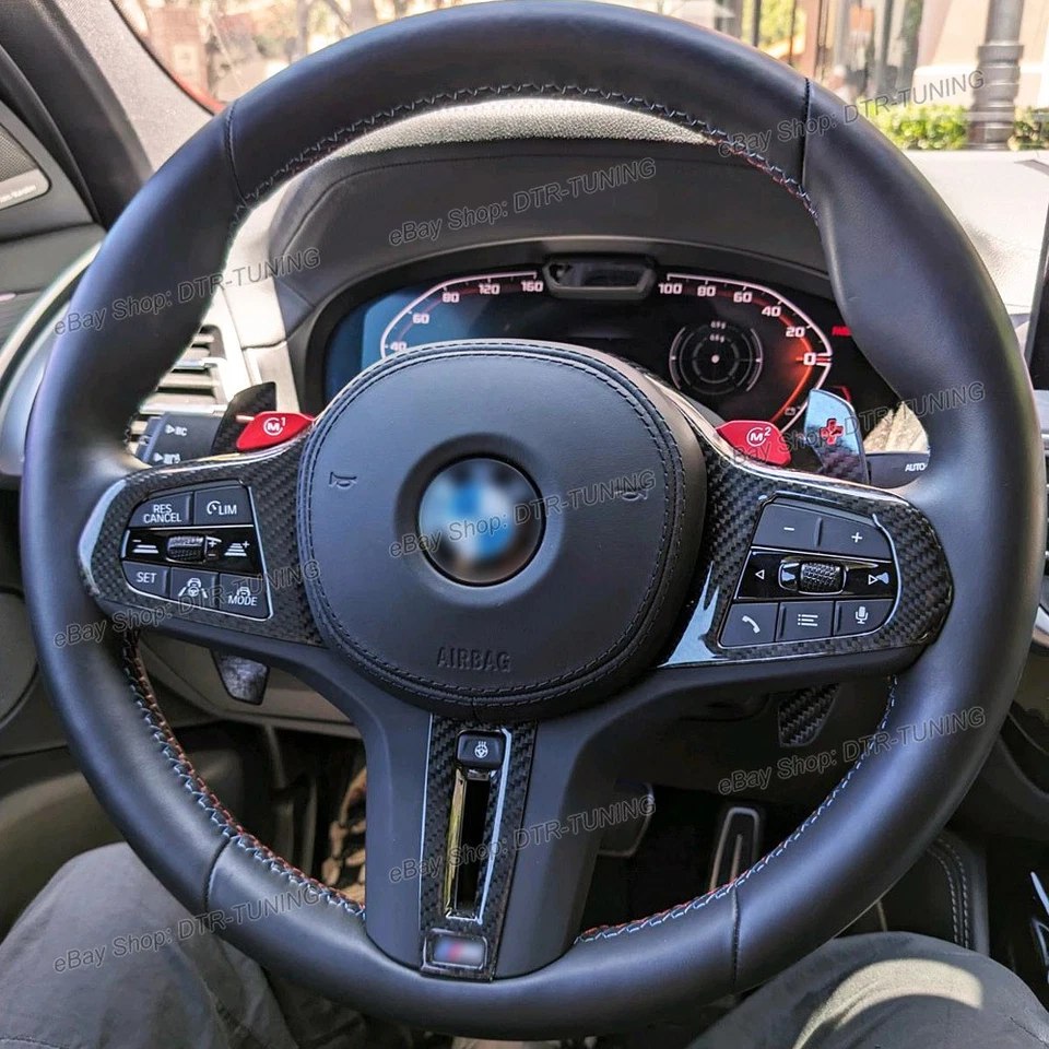 Carbon Fiber MP Paddle Shifters For BMW M Series G80 G81 G82 G83 G87 F90 F92 F93 - Изображение 4 из 4