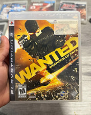 WB Games Wanted: Weapons of Fate PS3 NTSC-U/C M w/ Manual