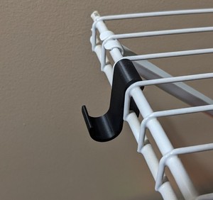 Hanger Hooks - Closet Wire Shelving (set of 12)