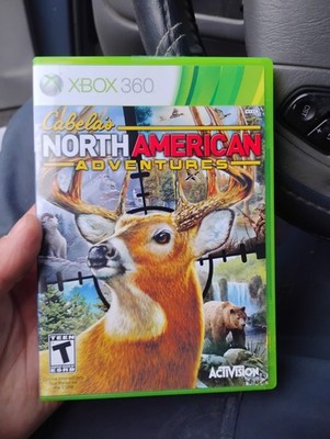Cabelas North American Adventures Xbox 360 CIB Microsoft Complete with Manual