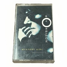 Roy Orbison - Mystery Girl Cassette Tape, 1989 Rock Cleaned