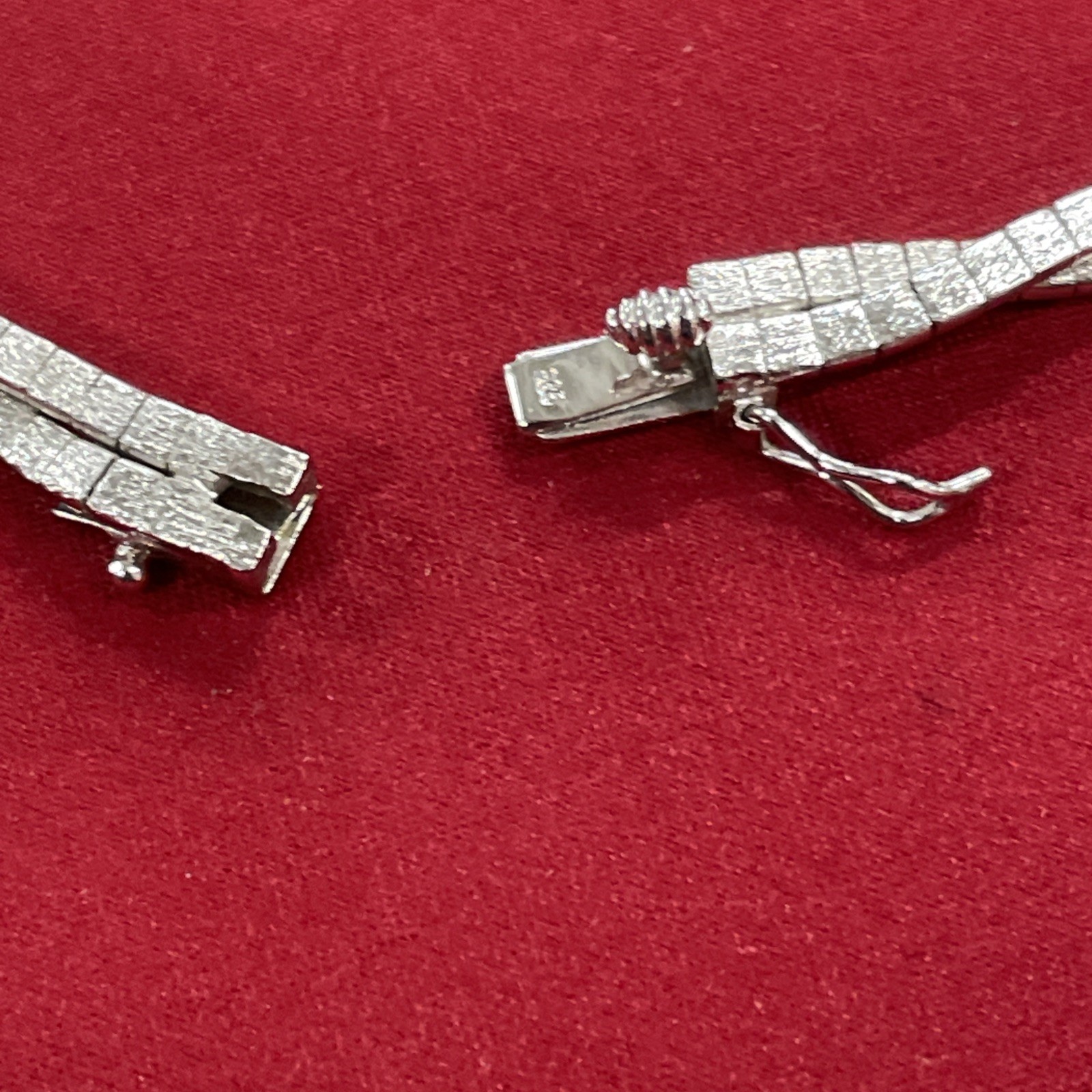 Sterling Silver 925 Multi Link Braided Twisted 16… - image 5