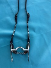 Vintage Western Poco Headstall, Curb Bit, Chin Strap- Bridle- Heart Conchos