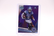 2023 Bowman University Chrome - Tayvion Robinson #12 Purple Refractor /399 (RC)