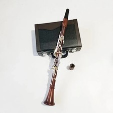 Red Wood Professional Clarinet Bb Rosewood Silvering keys Solid wood