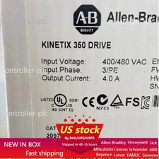 2097-V34PR5-LM /A Kinetix 350 Servo Driver Factory Sealed AB US Free Tax