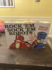 Rockem Sockem Robots Game Mattel 2019 Classic Boxing Toy Game.