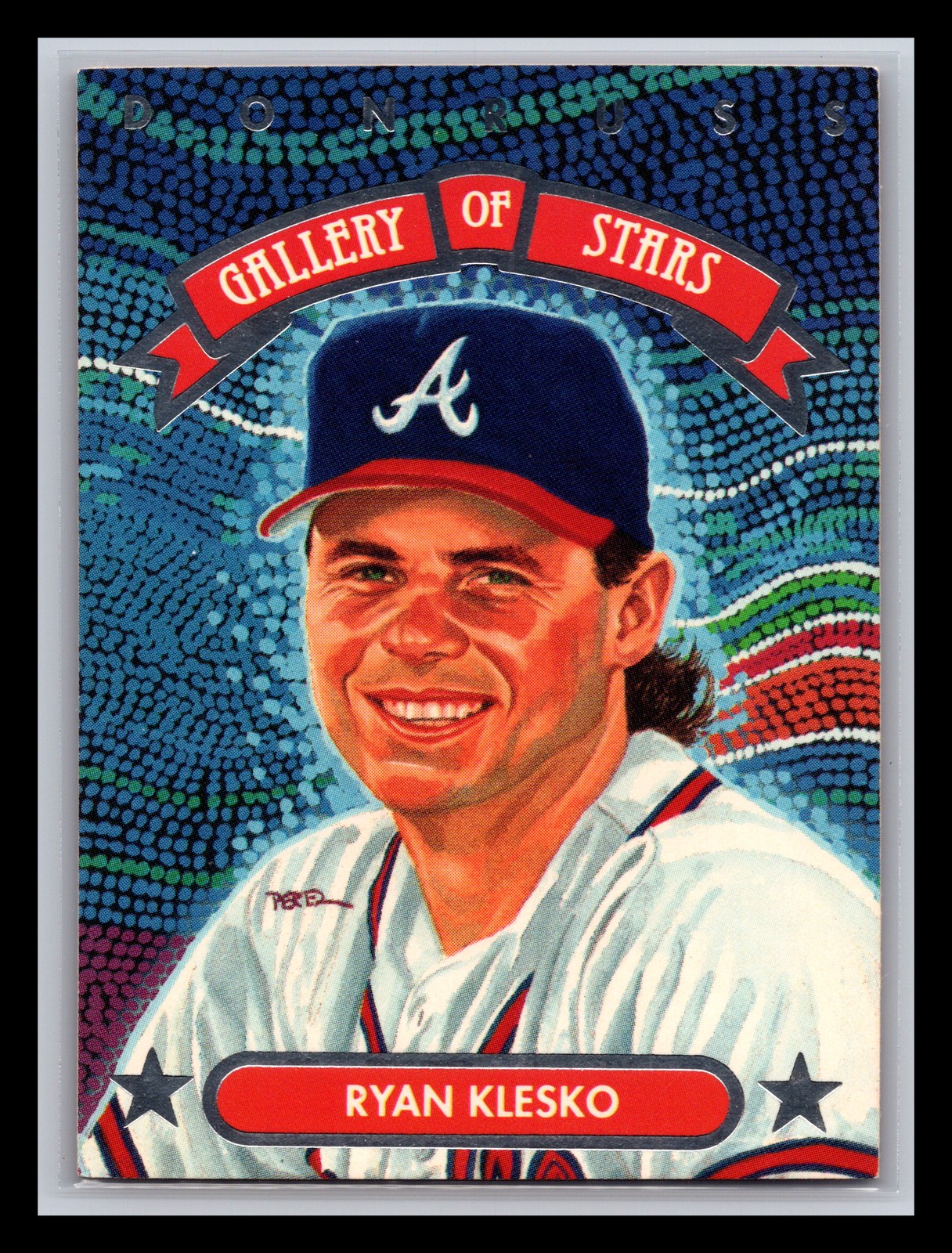 Ryan Klesko Atlanta Braves 1992 Triple Play #GS-10 Gallery of Stars