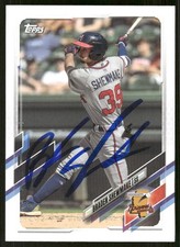 2021 Topps Pro Debut BRADEN SHEWMAKE Signed Card autograph auto BRAVES