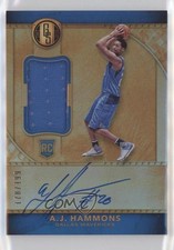 2016-17 Panini Gold Standard Rookie Jersey 178/199 AJ Hammons #210 Auto 1a3