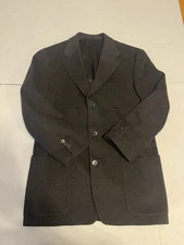 J Crew Oarsman Blazer Mens 38R Gray Wool Cashmere Blend Sport Coat Jacket USA