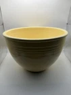 Vintage Fiesta Homer Laughlin China #7 Ivory Large Nesting Kitchen Mixing Bowl