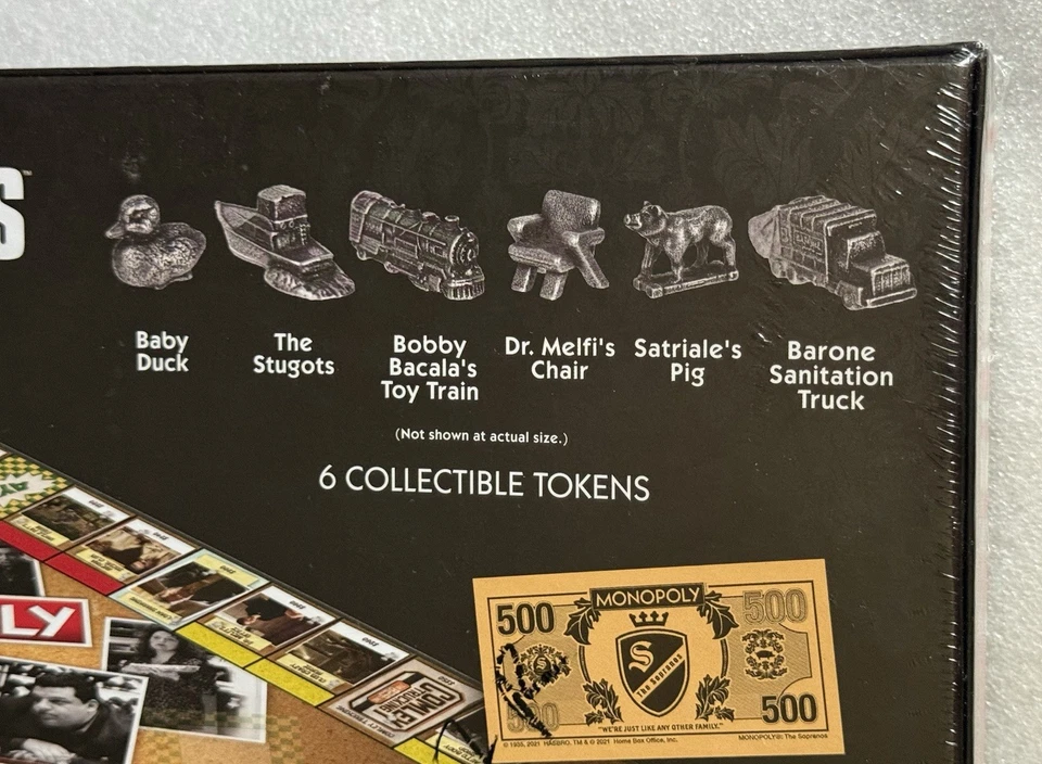 Rare Brand New Factory Sealed Monopoly The Sopranos Edition Board Game NIB - Image 4 of 4