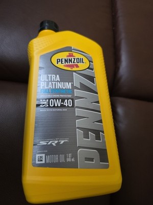 0W-40 SRT ULTRA OIL 6 PACK OR SINGLE QUARTS