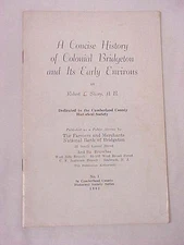 Sharp, Robert L. A Concise History of Colonial Bridg...