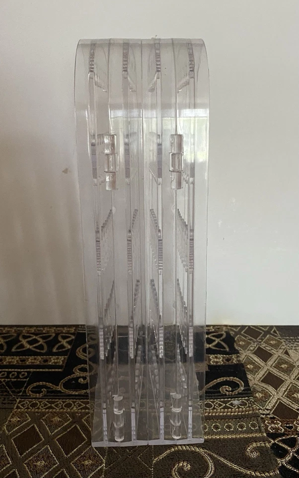 Soporte para pendientes, tiene capacidad para 128 pares de pendientes pliegados para almacenamiento Foto 3 de 3