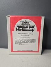 PHOTOGRAPHERS' FORMULARY Kallitype Printing Kit SEALED NOS