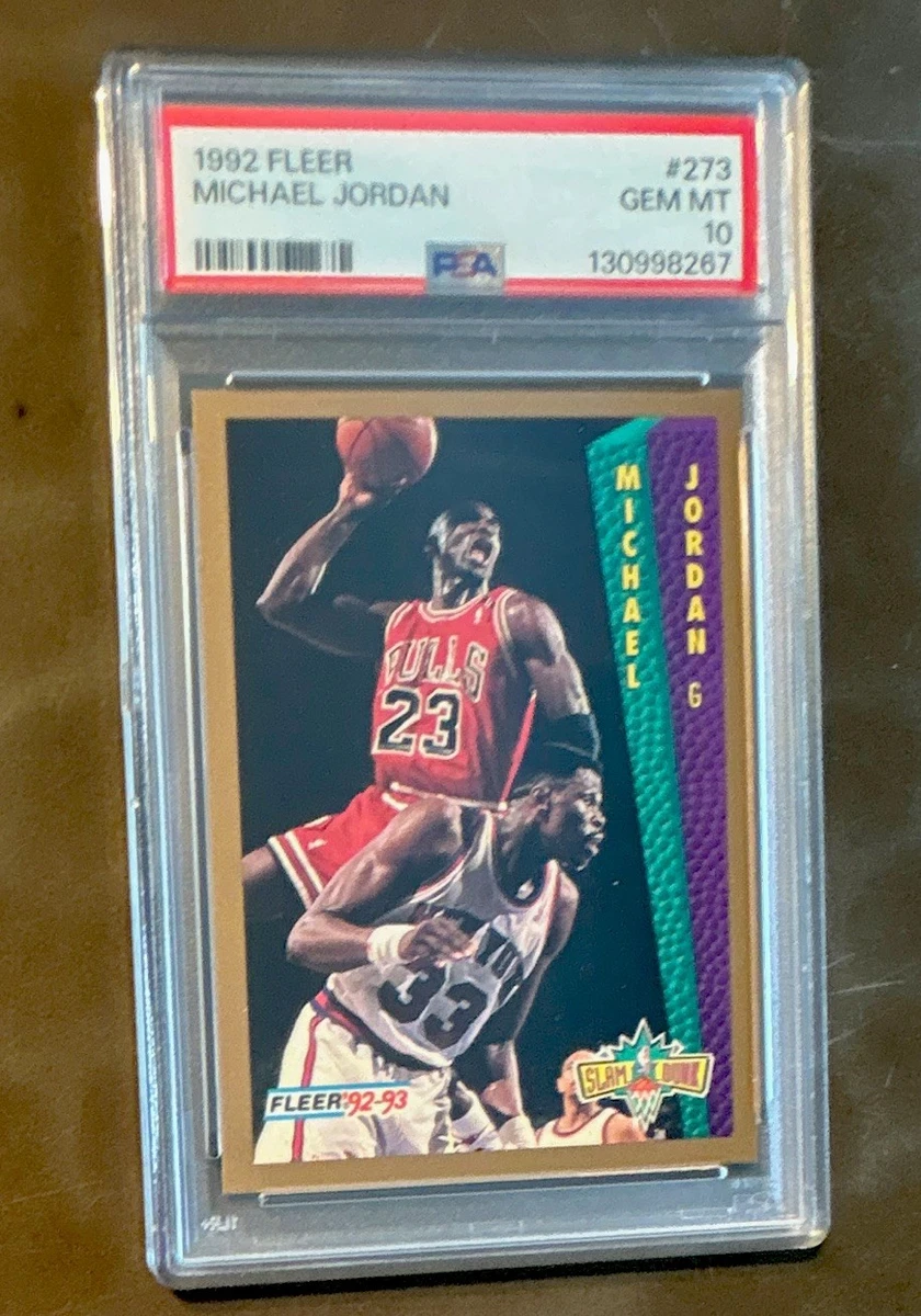 Michael Jordan PSA 10 Graded Basketball Trading Cards for sale | eBay