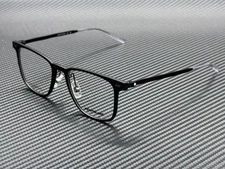 MONT BLANC MB0395ON 002 Matte Black Silver 51 mm Medium Eyeglasses
