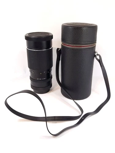 Asanuma Auto-Tele 200mm f/3.5 Manual Focus Lens Canon FD Mount w
