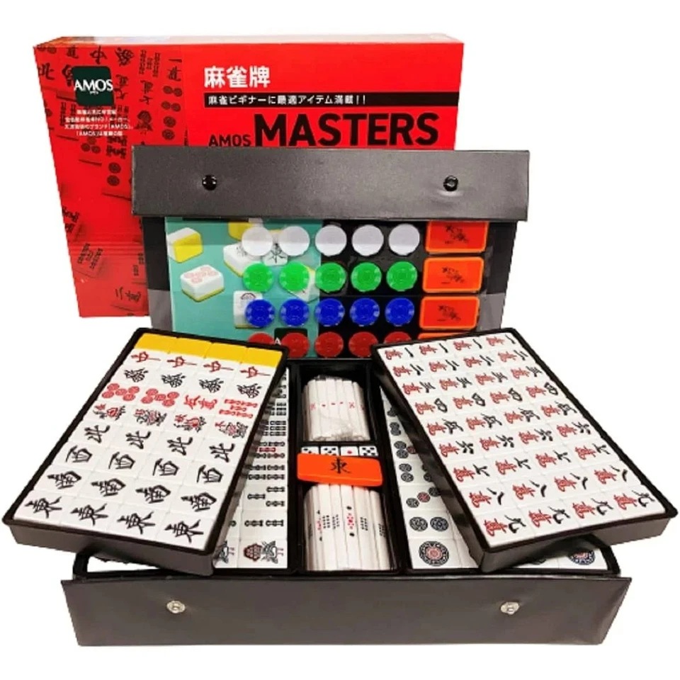 Japan Mahjong tiles AMOS Masters Set All 9 types includ - Image 3 of 4