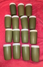 Set of 15 Vintage Plastic Stackable Drinking Cups
