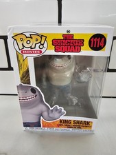 Funko Pop! Vinilo: The Suicide Squad - King Shark #1114 Figura Vinilo Película Tema