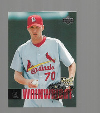 Adam Wainwright 2006 Upper Deck Series 1 Rookie Card #424 St. Louis Cardinals. rookie card picture