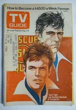 Oklahoma TV Guide August 3 1974 EMERGENCY Randolph Mantooth KEVIN TIGHE Bob Peak