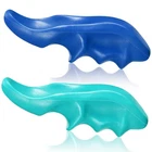 2 Pcs Thumb Saver Massage Tool Deep Tissue Massager for Neck Shoulder Back Foot