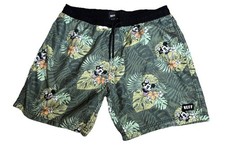 Neff x Disney Mickey Mouse Floral Print Swim Trunks/Shorts - Men  s XL,