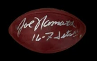 Joe Namath Signed Super Bowl III Football 16-7 Jets!!! Fanatics Holo Rare!!