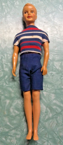Vintage Tammy Family Brother Ted 12" Doll with Clothes 1960's Ideal
