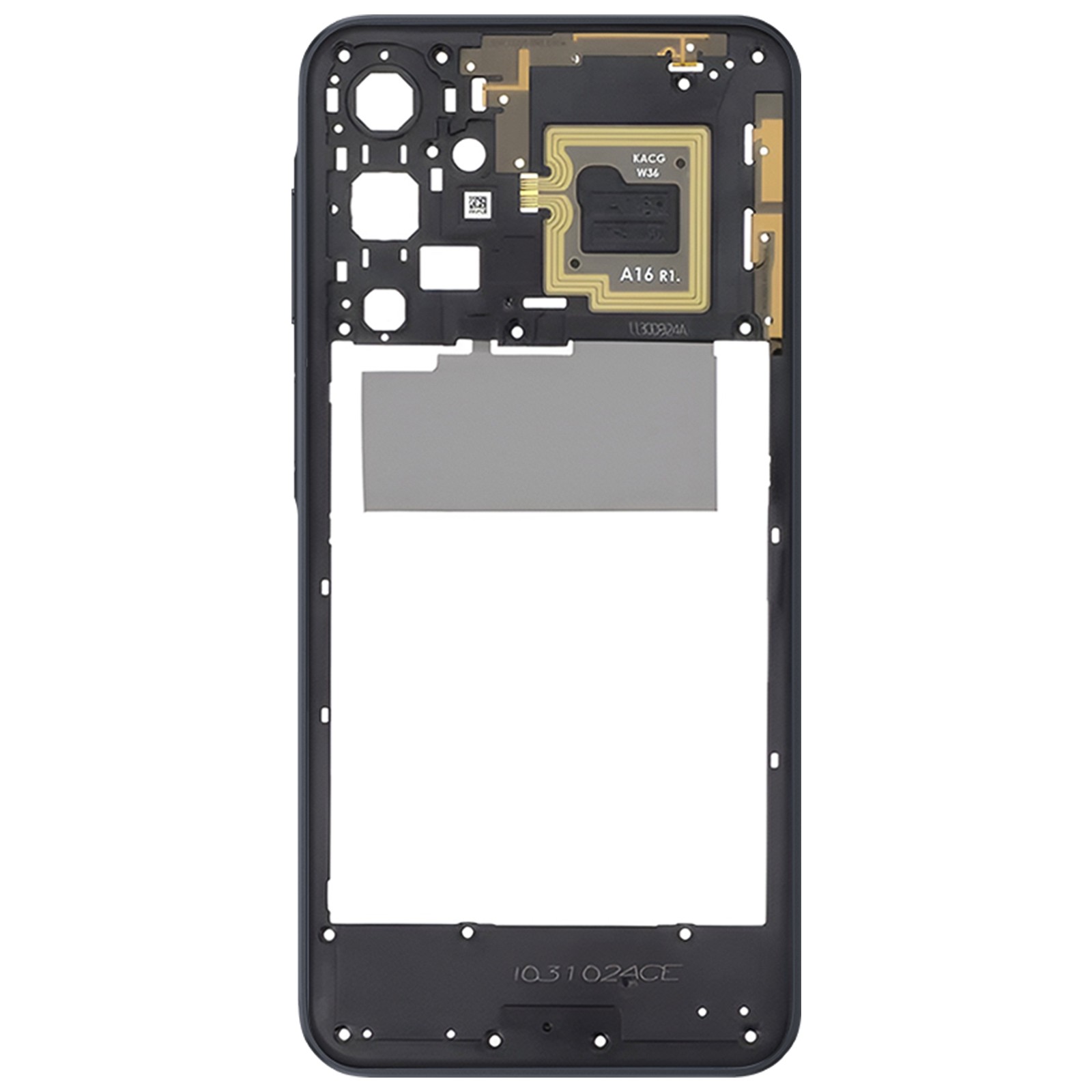 Cadre central Galaxy A16 rigide pour réparer un châssis tordu ou cassé