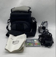 Canon DC210 Mini DVD Camcorder Tested Fully Functional W/Charger CA-570