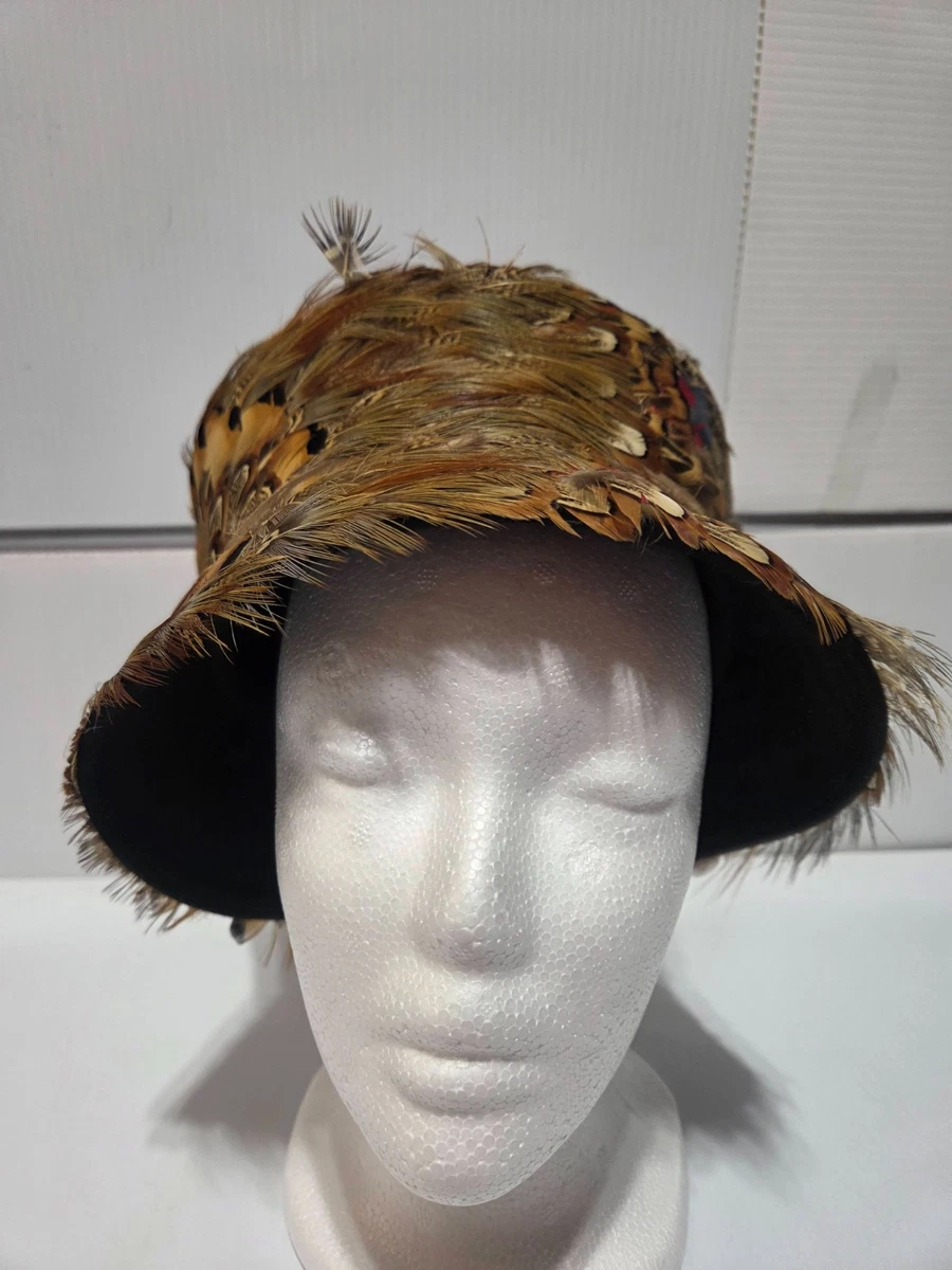Feather Cloche 1950s Vintage Hats for Women for sale | eBay display picture 2