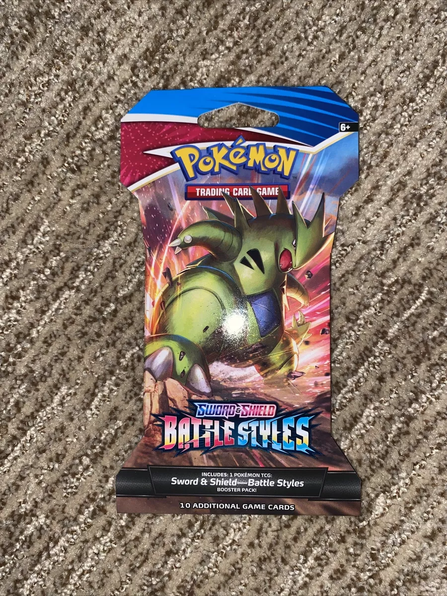 Pokémon TCG: Sword & Shield-Battle Styles Sleeved Booster Pack (10 Cards)