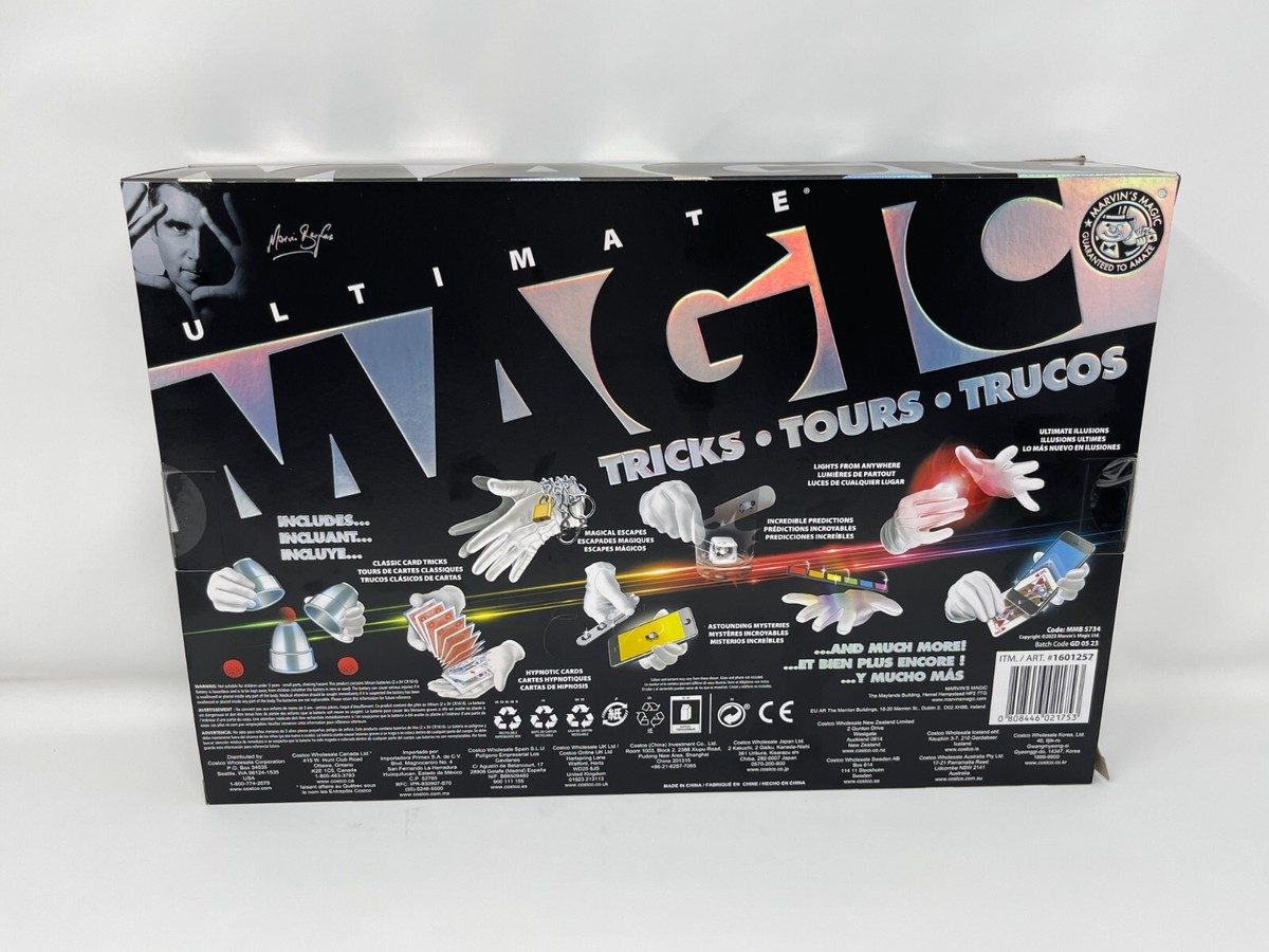 Marvin's Ultimate Magic 400 Tricks Card & Illusions, Mind Reading
