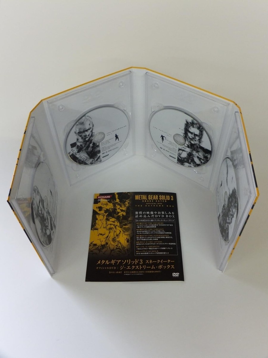 メタルギアソリッド3 DVD THE EXTREME BOX Metal Gear Solid 3: Snake Eater The Extreme DVD Box Set | eBay