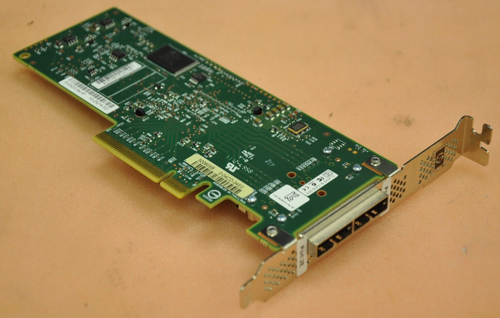 HP SC08e 2-ports Ext PCIe 6Gb SAS HBA Card 614988-B21 617824-001 SAS9200-8e-HP - Picture 2 of 2