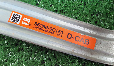 トランプ 2010-2013 Toyota Tundra Factory JBL Amplifier 86280-0C150