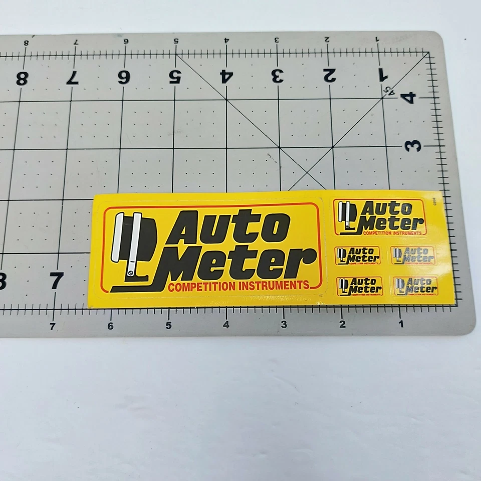 Medidor automático instrumentos de competición pegatinas autoadhesivas para coche de carreras Foto 3 de 3