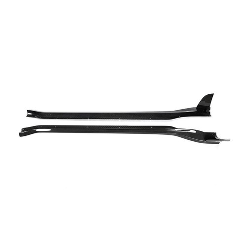 Para Porsche 911 992 Turbo S CARBONO SECO parachoques delantero labio difusor trasero faldón lateral - Imagen 18 de 22