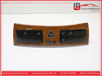 MERCEDES CLK (C209) 200 KOMPRESSOR Schalter Warnblinker ESP PDC OFF A2096890031