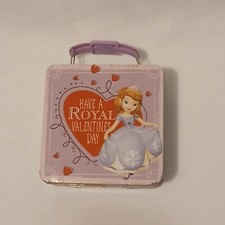 Disney Princess Sofia the First Valentine's Day Metal Lunchbox