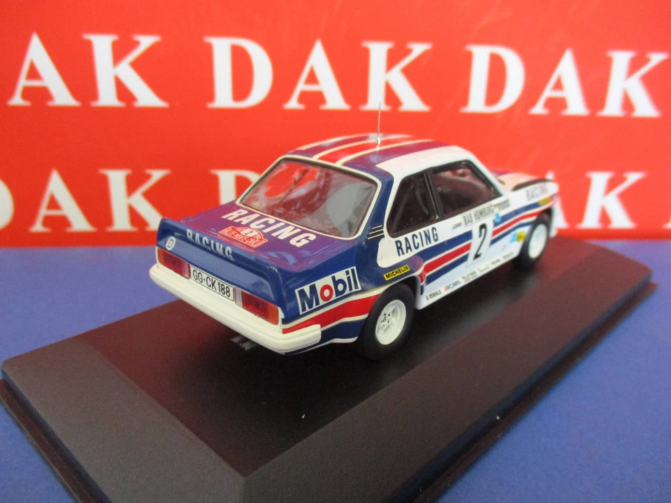 Die cast 1/43 Modellino Auto Opel Ascona 400 Rally Monte Carlo 1982 W.Rohrl H.B. - Immagine 3 di 4