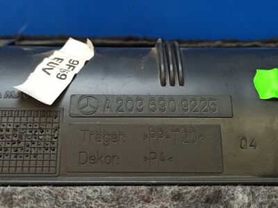 Genuine MERCEDES W203 Estate Boot Right Net Storage Panel 